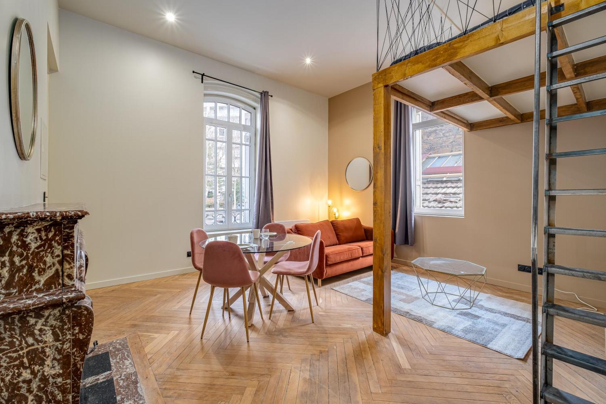 Le Poudre Cours Fauriel Magnifique Appartement Σαιντ-Ετιέν Εξωτερικό φωτογραφία